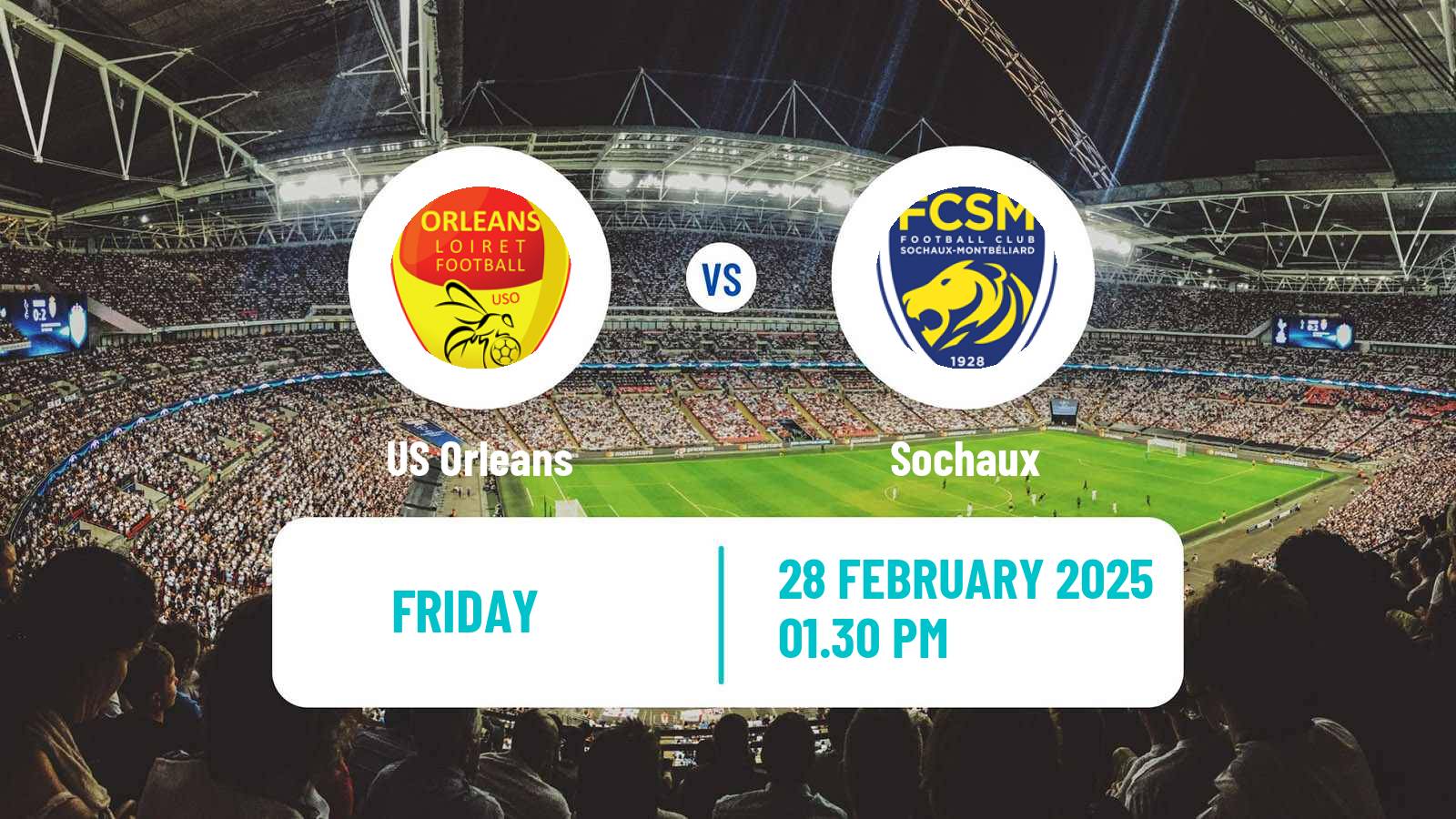 Soccer French National League Orleans - Sochaux