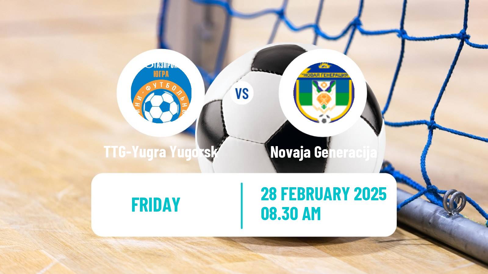 Futsal Russian Super Liga Futsal TTG-Yugra Yugorsk - Novaja Generacija