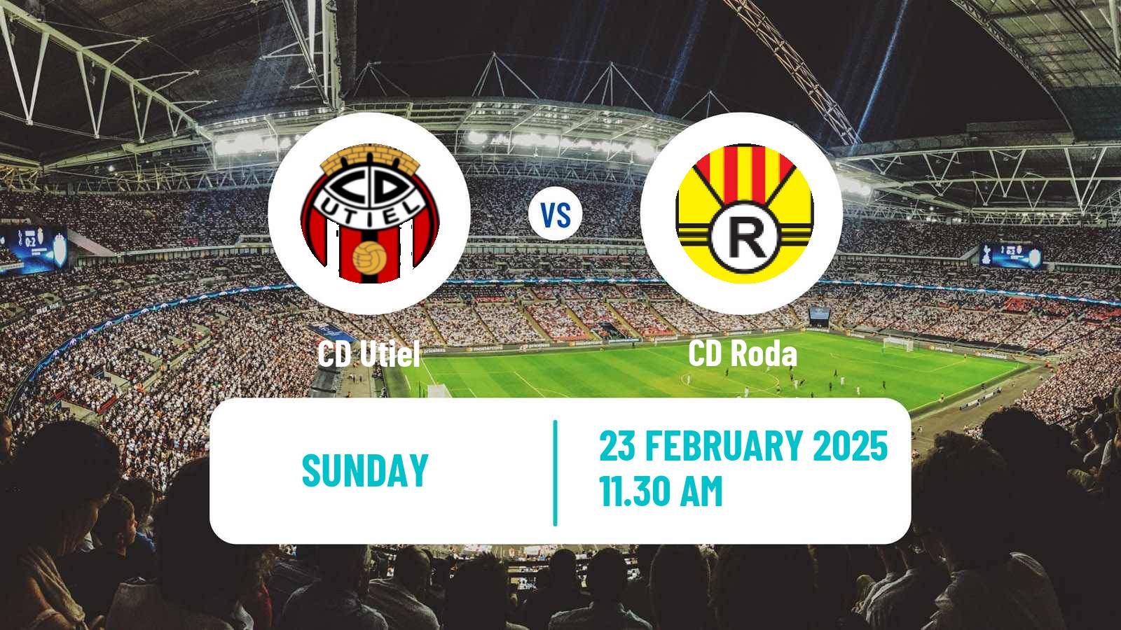 Soccer Spanish Tercera RFEF - Group 6 Utiel - Roda