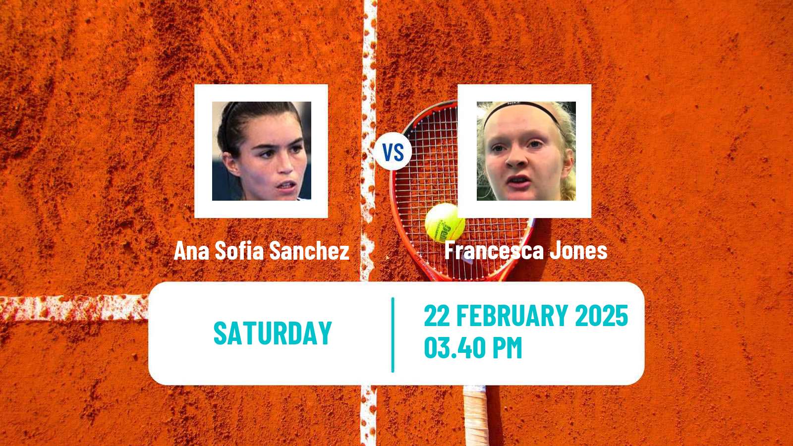 Tennis WTA Merida Ana Sofia Sanchez - Francesca Jones