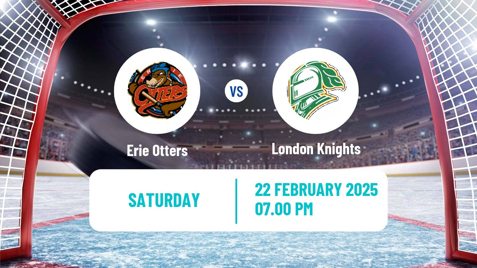 Hockey OHL Erie Otters - London Knights