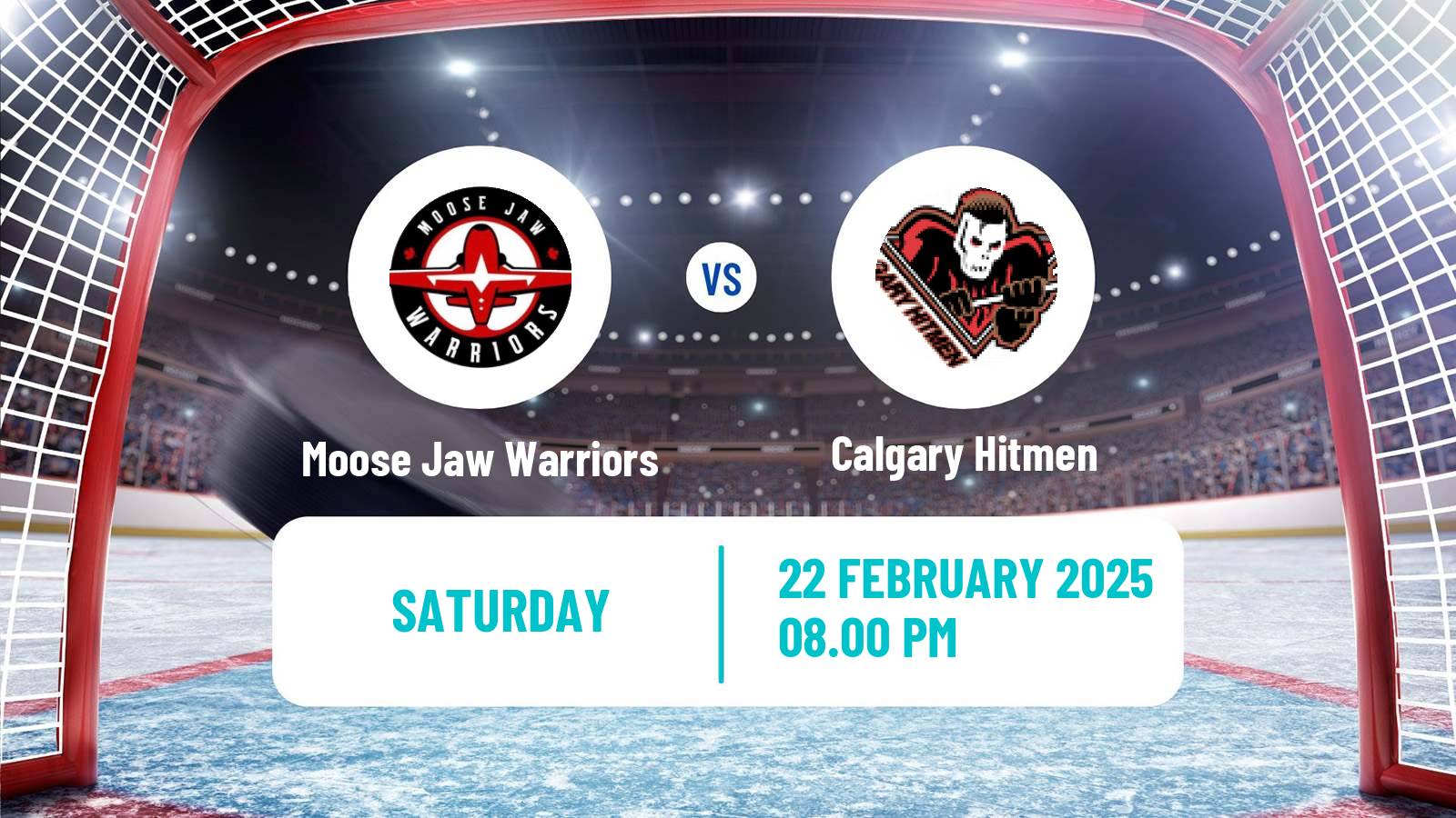 Hockey WHL Moose Jaw Warriors - Calgary Hitmen