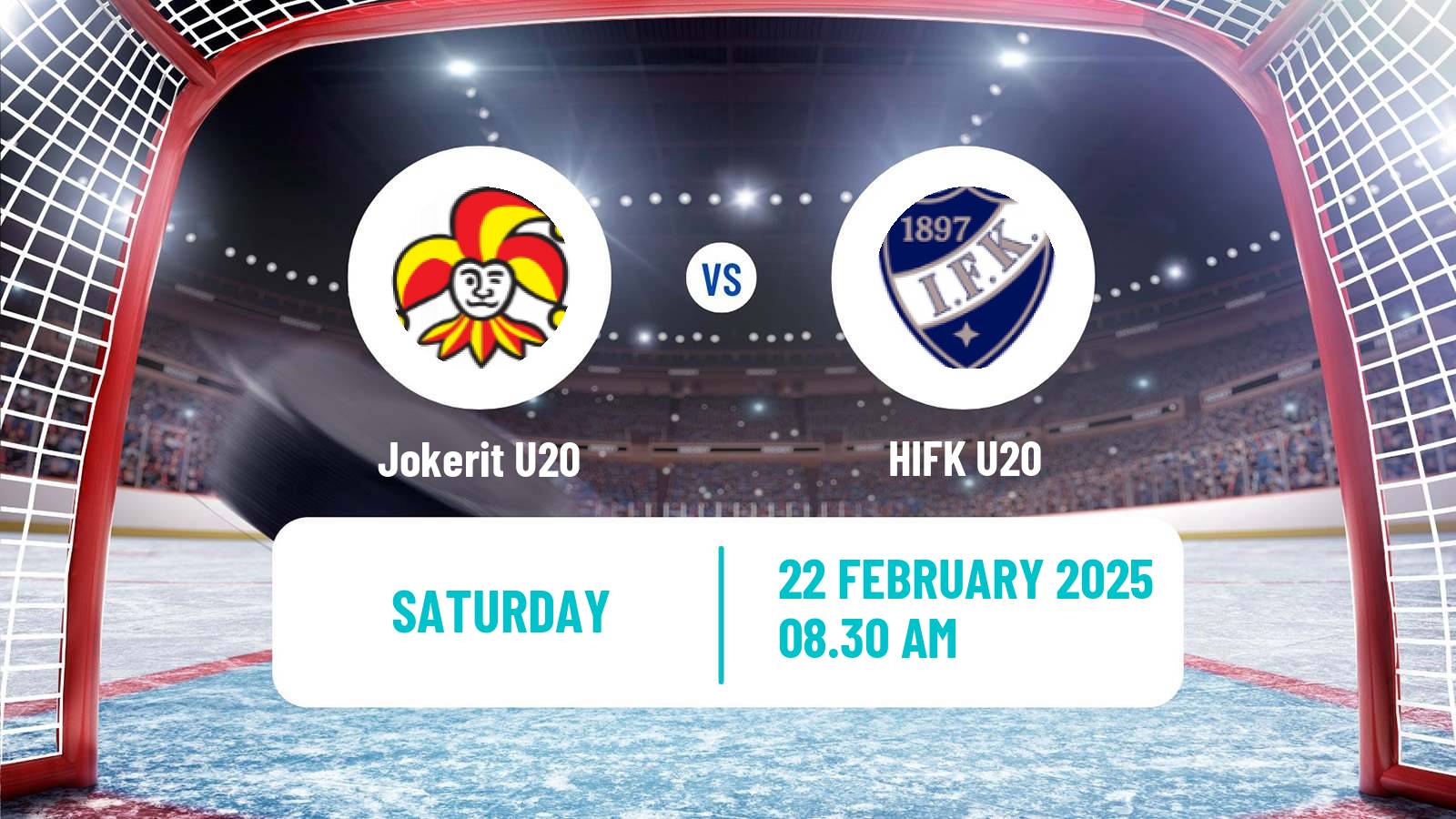 Hockey Finnish SM-sarja U20 Jokerit U20 - HIFK U20