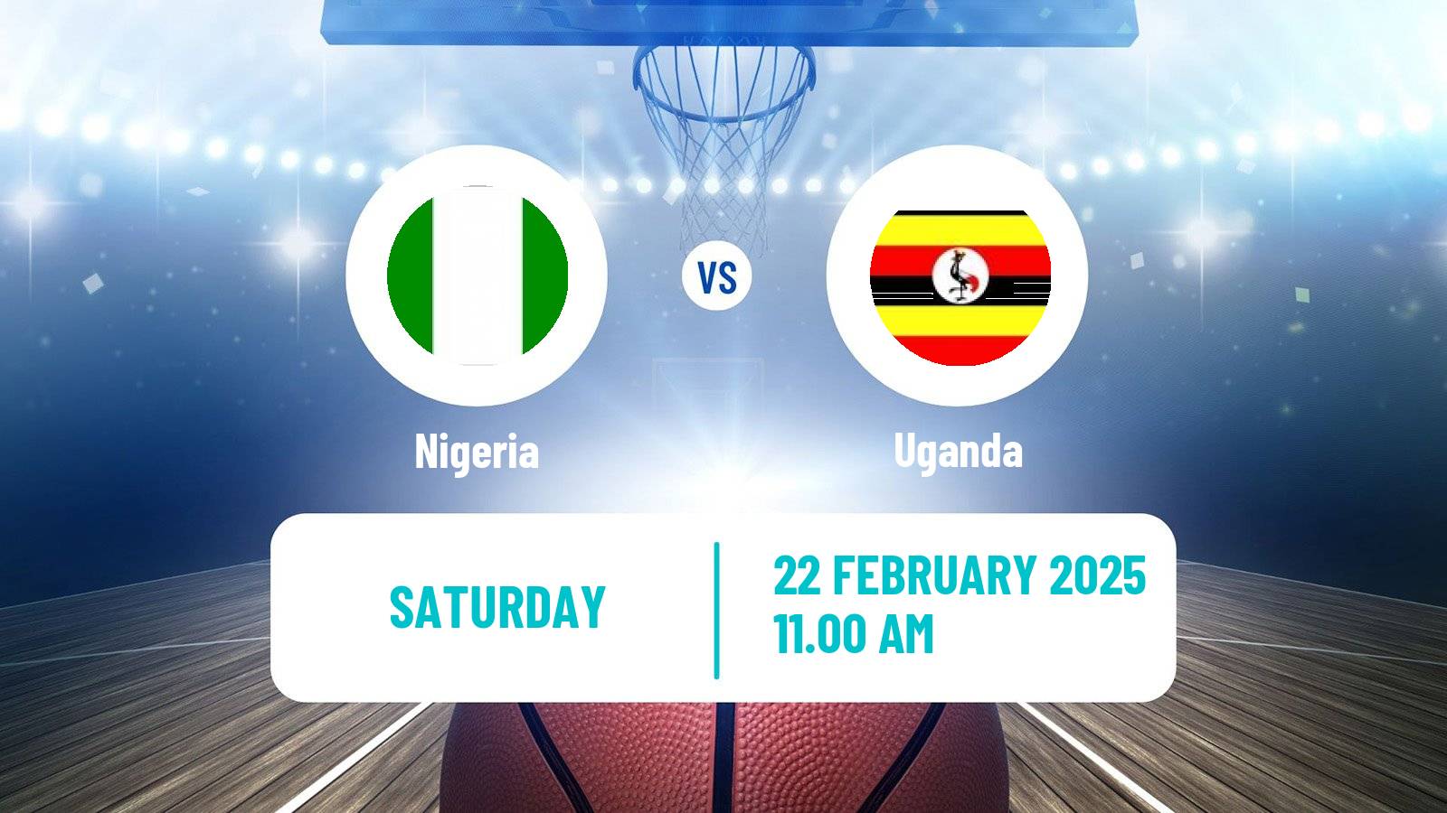 Basketball African Championship Basketball Nigeria - Uganda