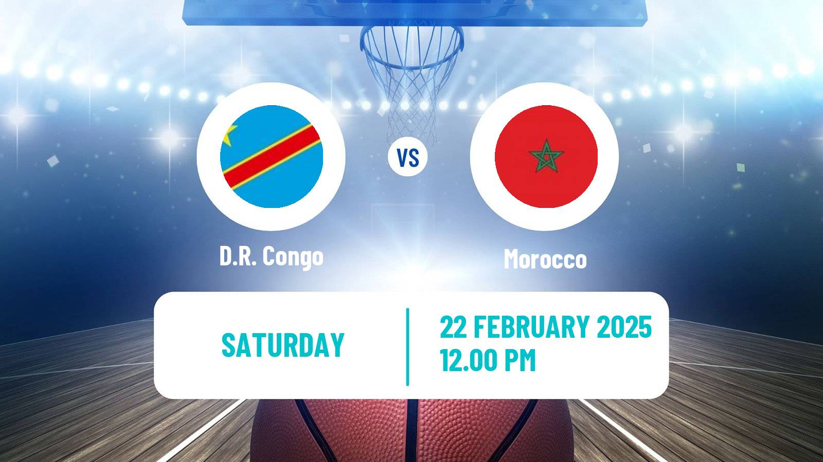 Basketball African Championship Basketball D.R. Congo - Morocco