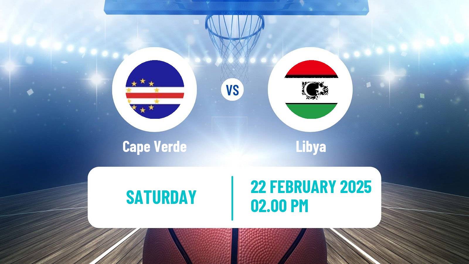 Basketball African Championship Basketball Cape Verde - Libya