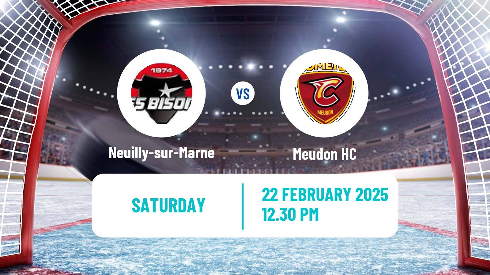 Hockey French D1 Ice Hockey Neuilly-sur-Marne - Meudon