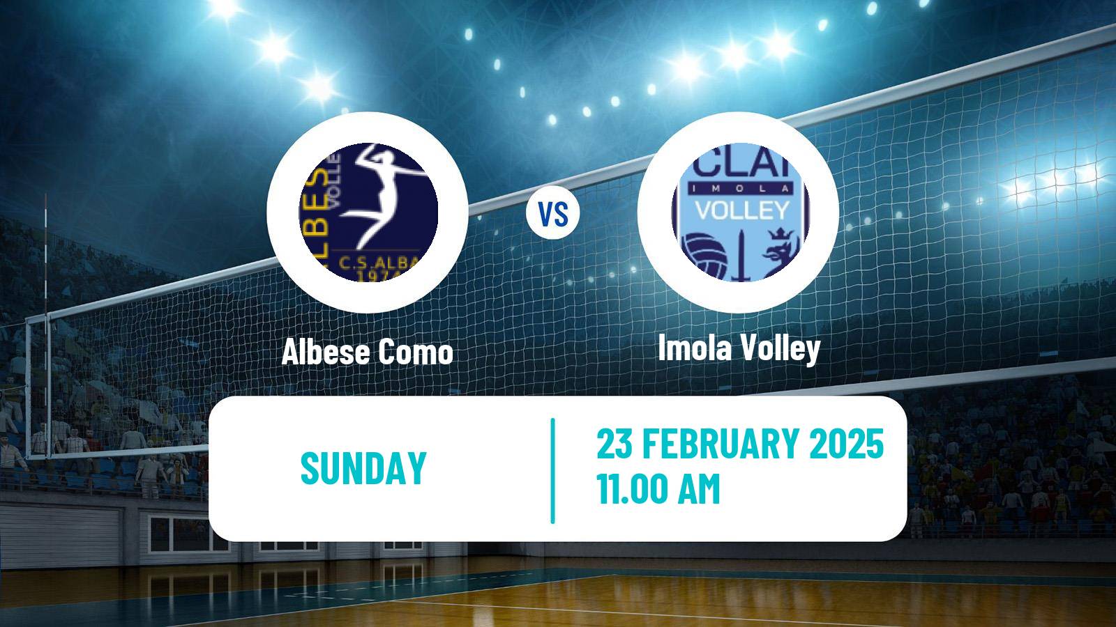 Volleyball Italian Serie A2 Volleyball Women Albese Como - Imola