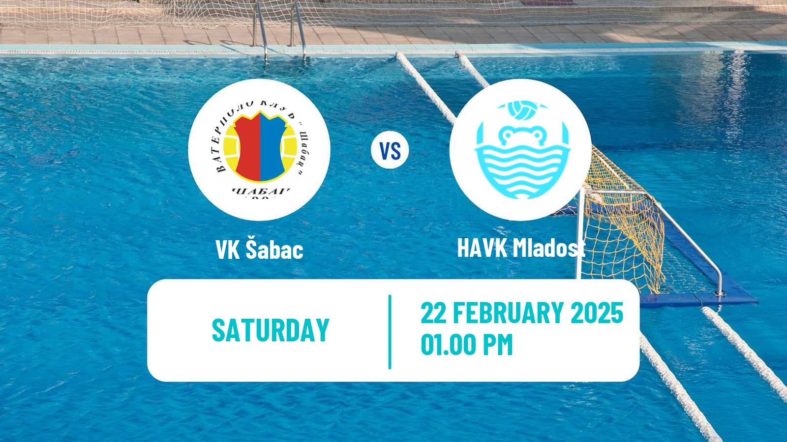 Water polo Serbian Super Liga Water Polo Šabac - HAVK Mladost