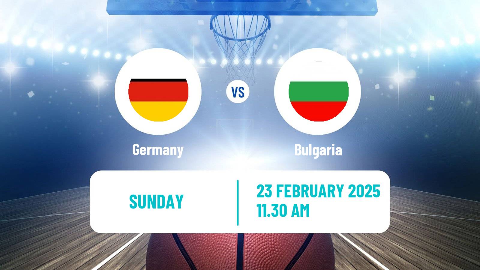 Basketball EuroBasket Germany - Bulgaria