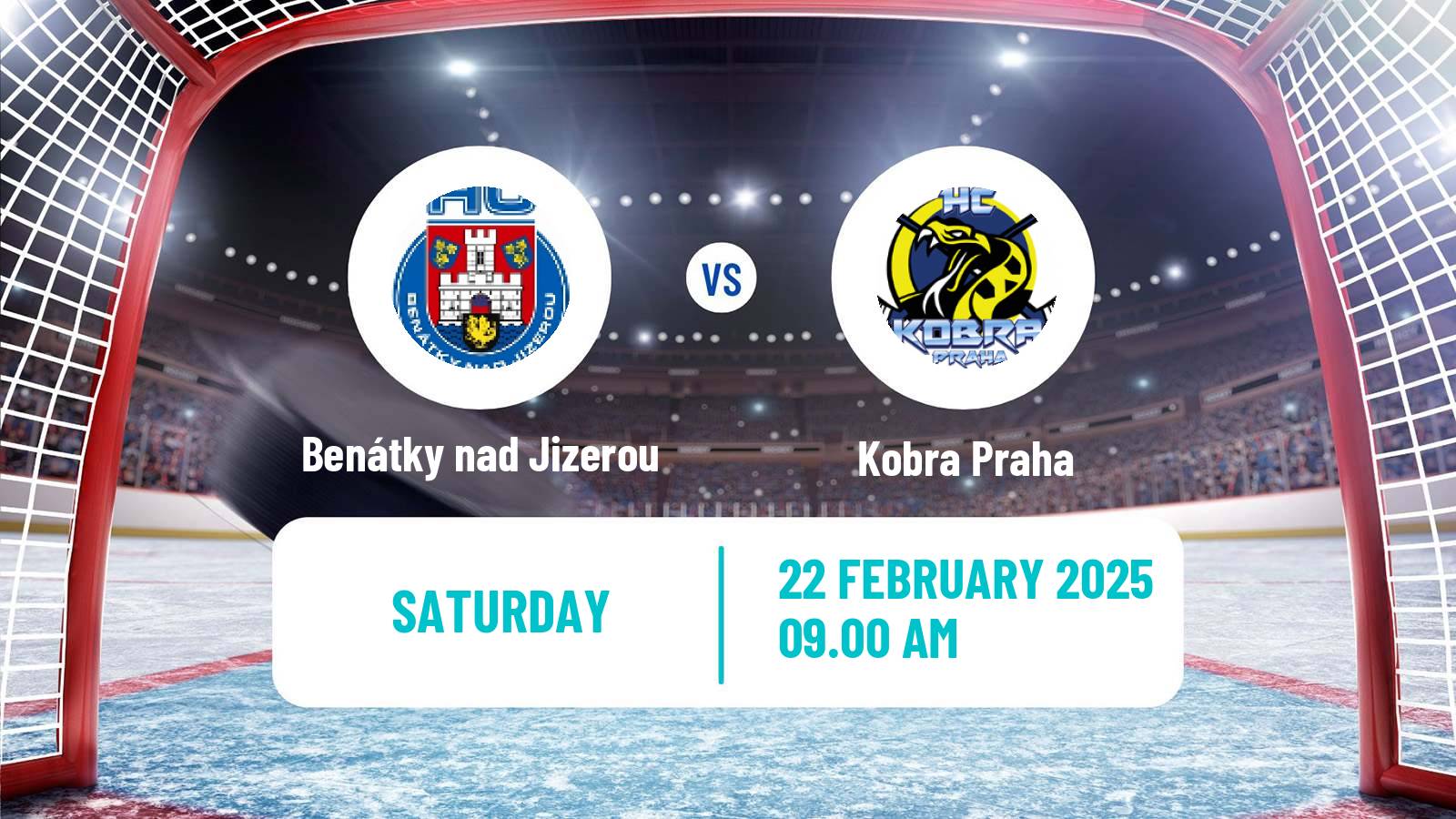 Hockey Czech 2 Liga Hockey West Benátky nad Jizerou - Kobra Praha