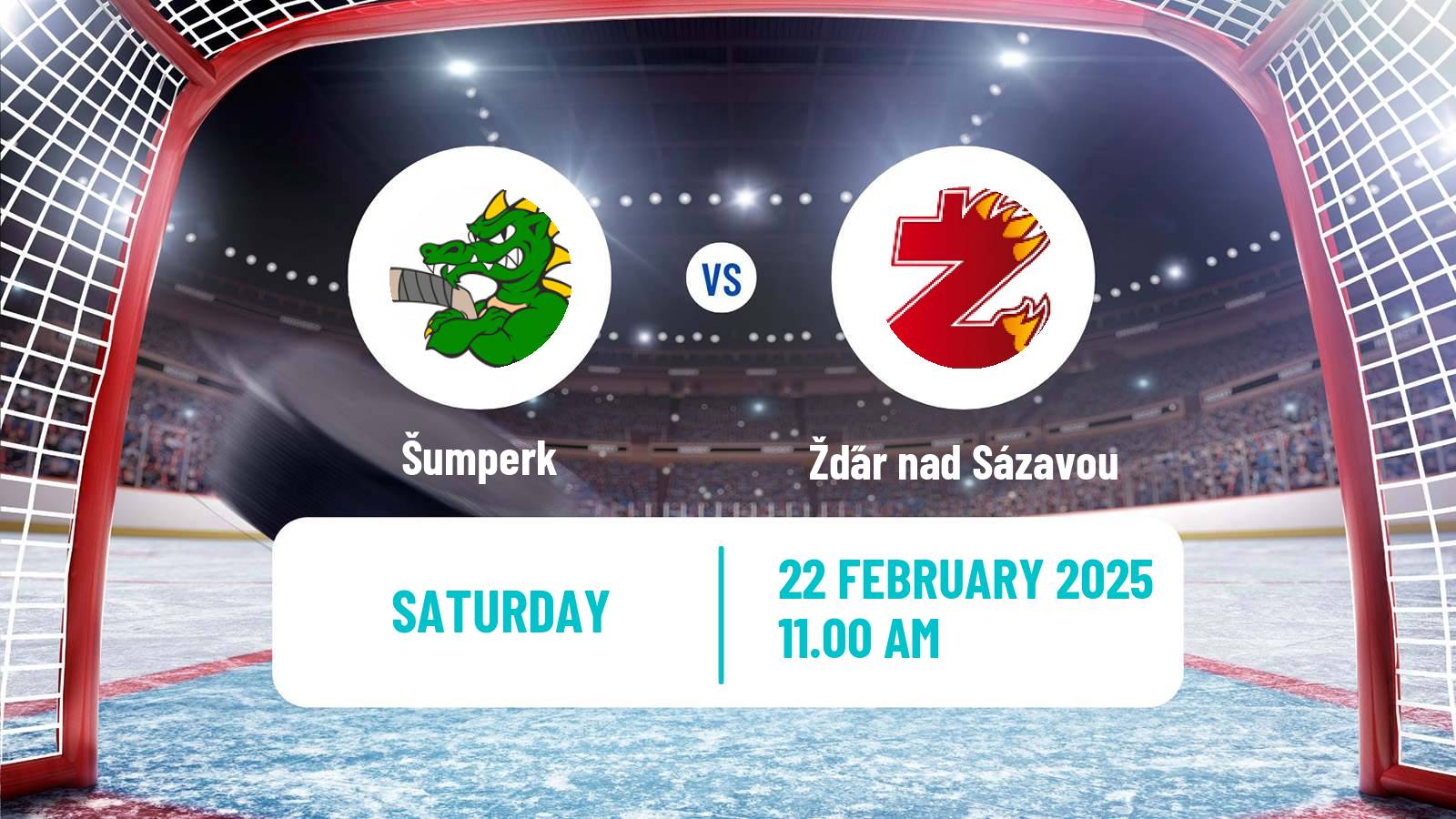 Hockey Czech 2 Liga Hockey East Šumperk - Žďár nad Sázavou