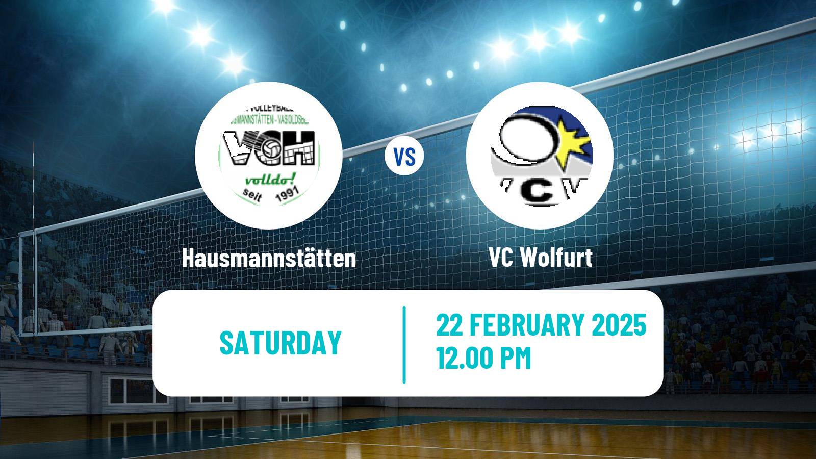 Volleyball Austrian 2 Bundesliga Volleyball Hausmannstätten - Wolfurt