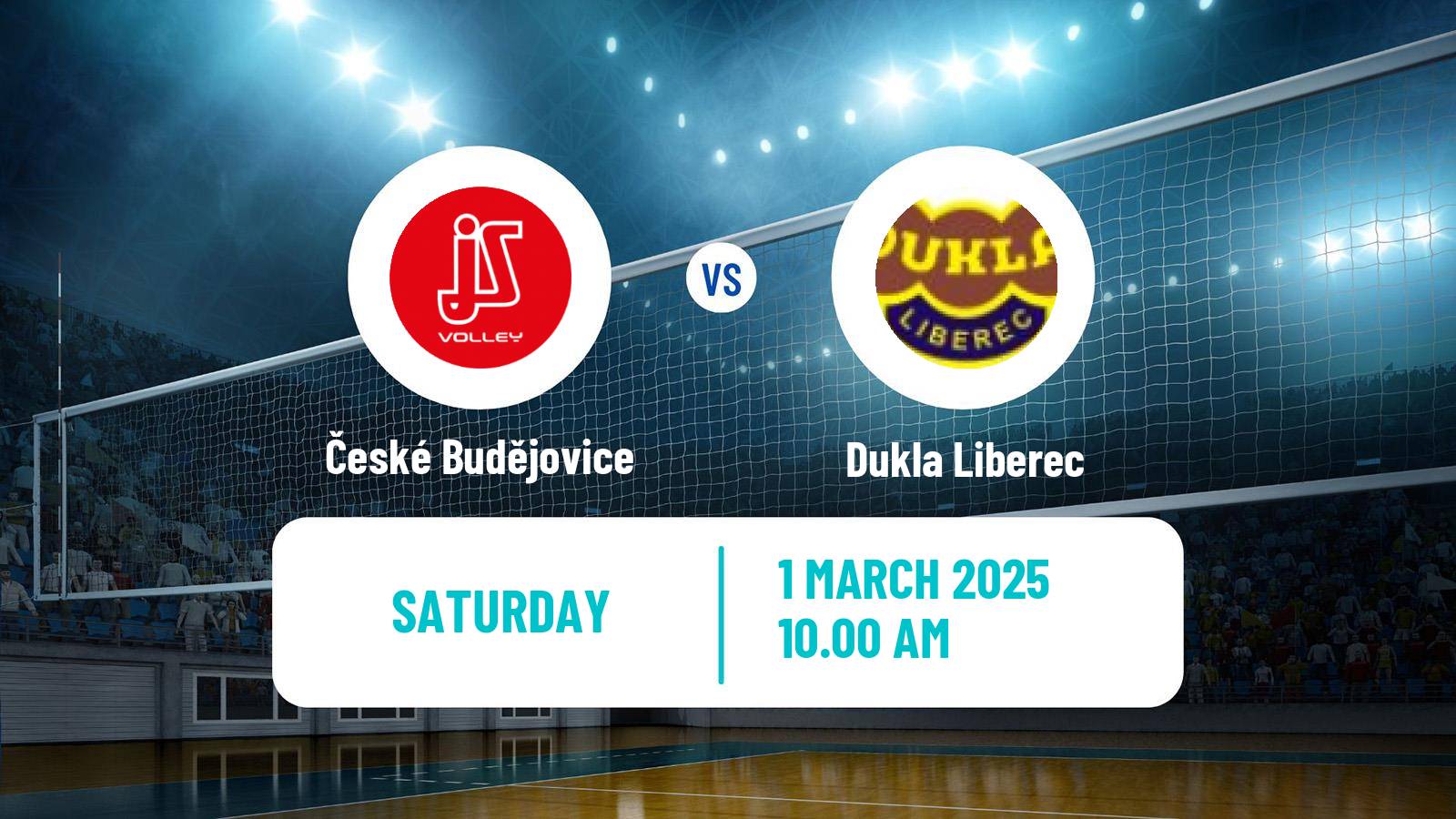 Volleyball Czech Extraliga Volleyball České Budějovice - Dukla Liberec