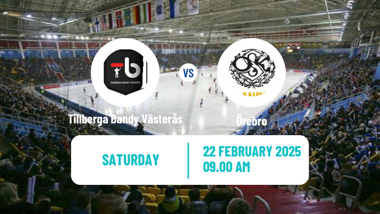 Bandy Swedish Allsvenskan Bandy Tillberga Bandy Västerås - Örebro