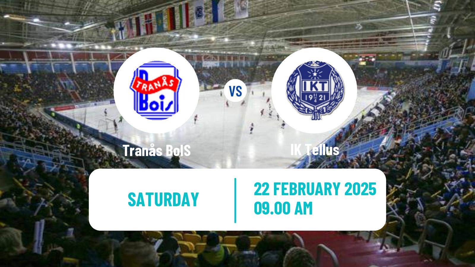 Bandy Swedish Allsvenskan Bandy Tranås BoIS - Tellus