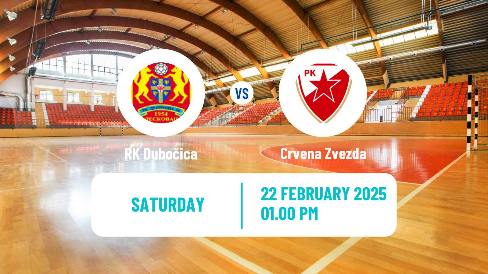 Handball Serbian Superliga Handball Dubočica - Crvena Zvezda