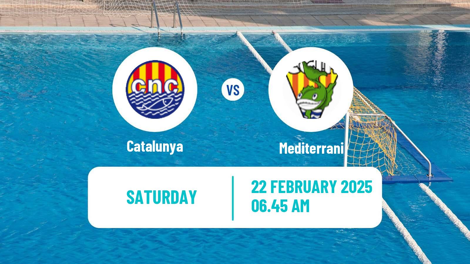 Water polo Spanish Liga Premaat Women Catalunya - Mediterrani