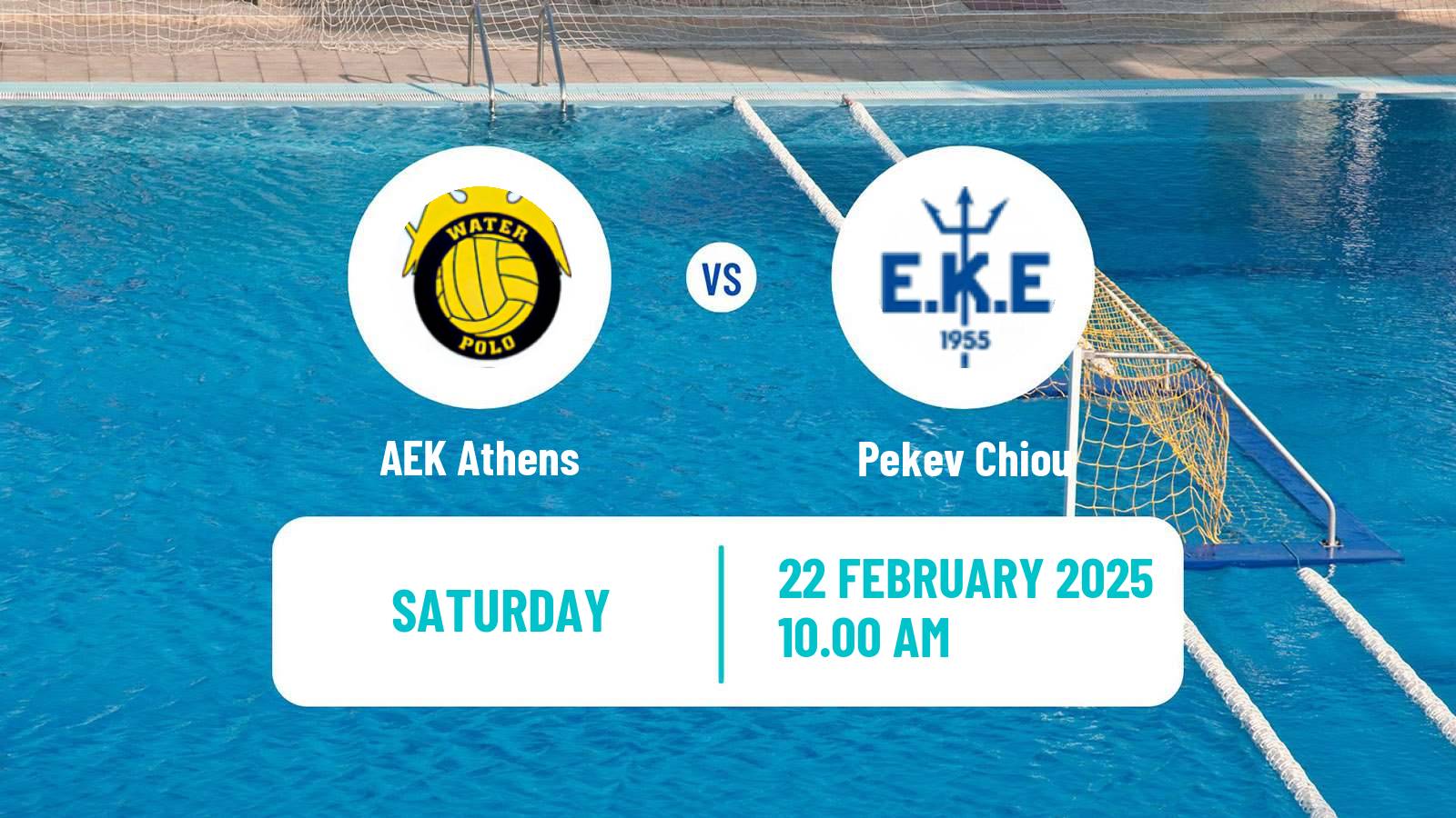 Water polo Greek A1 Water Polo Women AEK Athens - Pekev Chiou