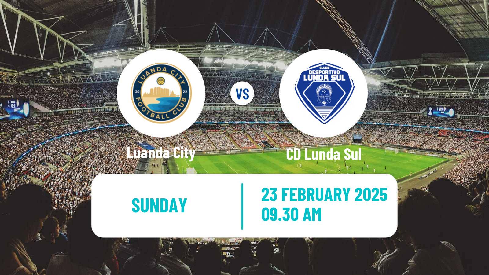 Soccer Angolan Girabola Luanda City - Lunda Sul