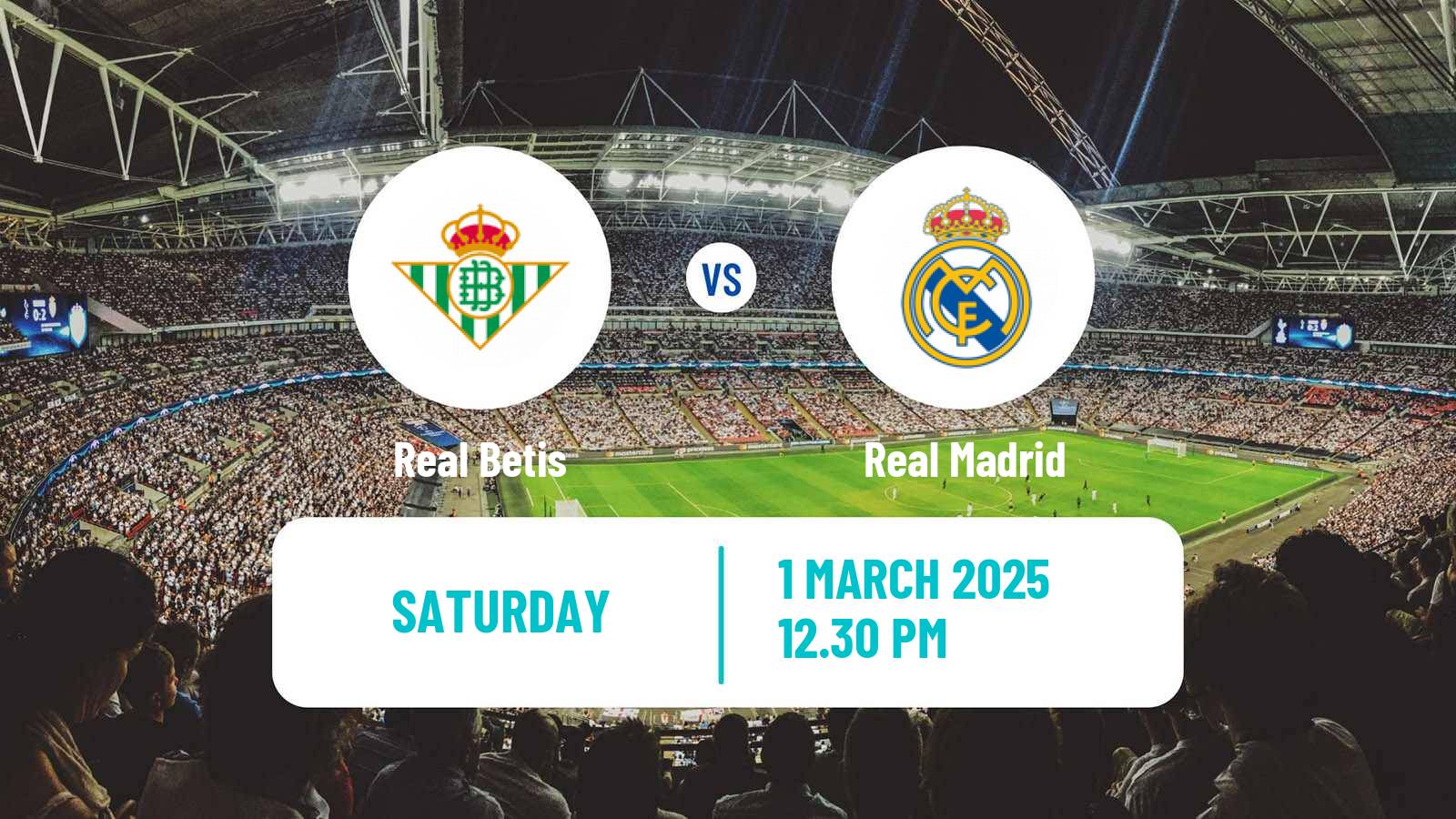 Soccer Spanish LaLiga Betis - Real Madrid