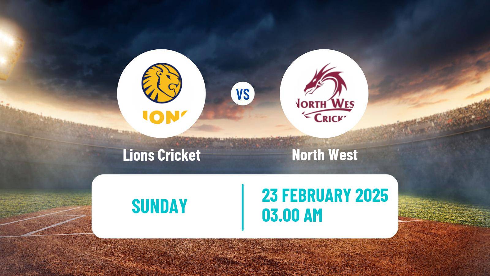 Cricket CSA Provincial One-Day Challenge Lions Cricket - North West