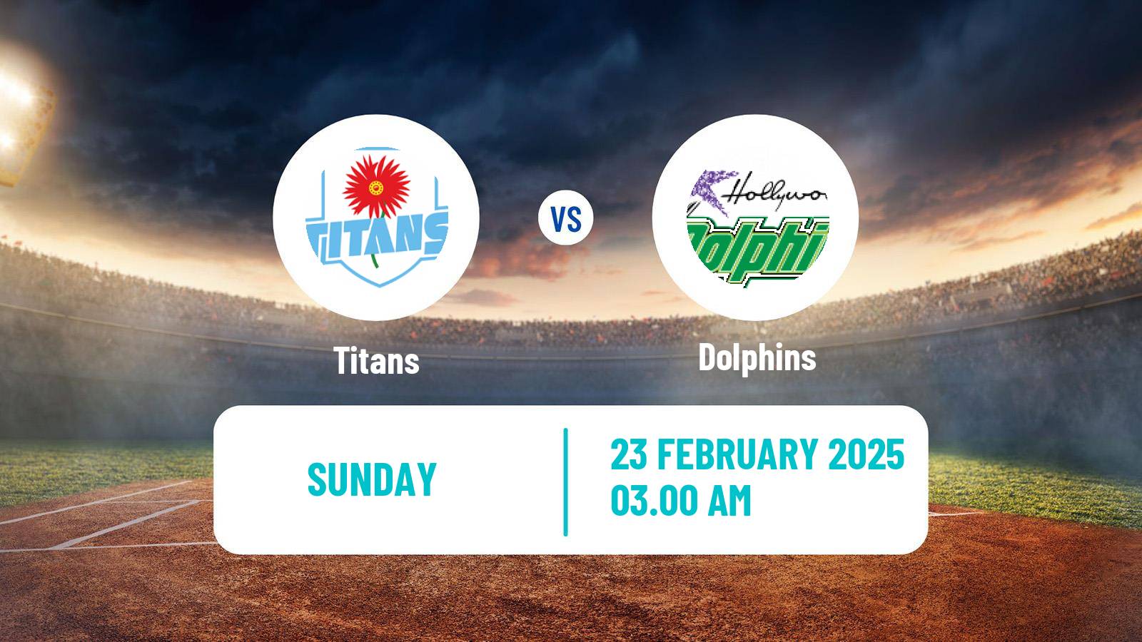 Cricket CSA Provincial One-Day Challenge Titans - Dolphins