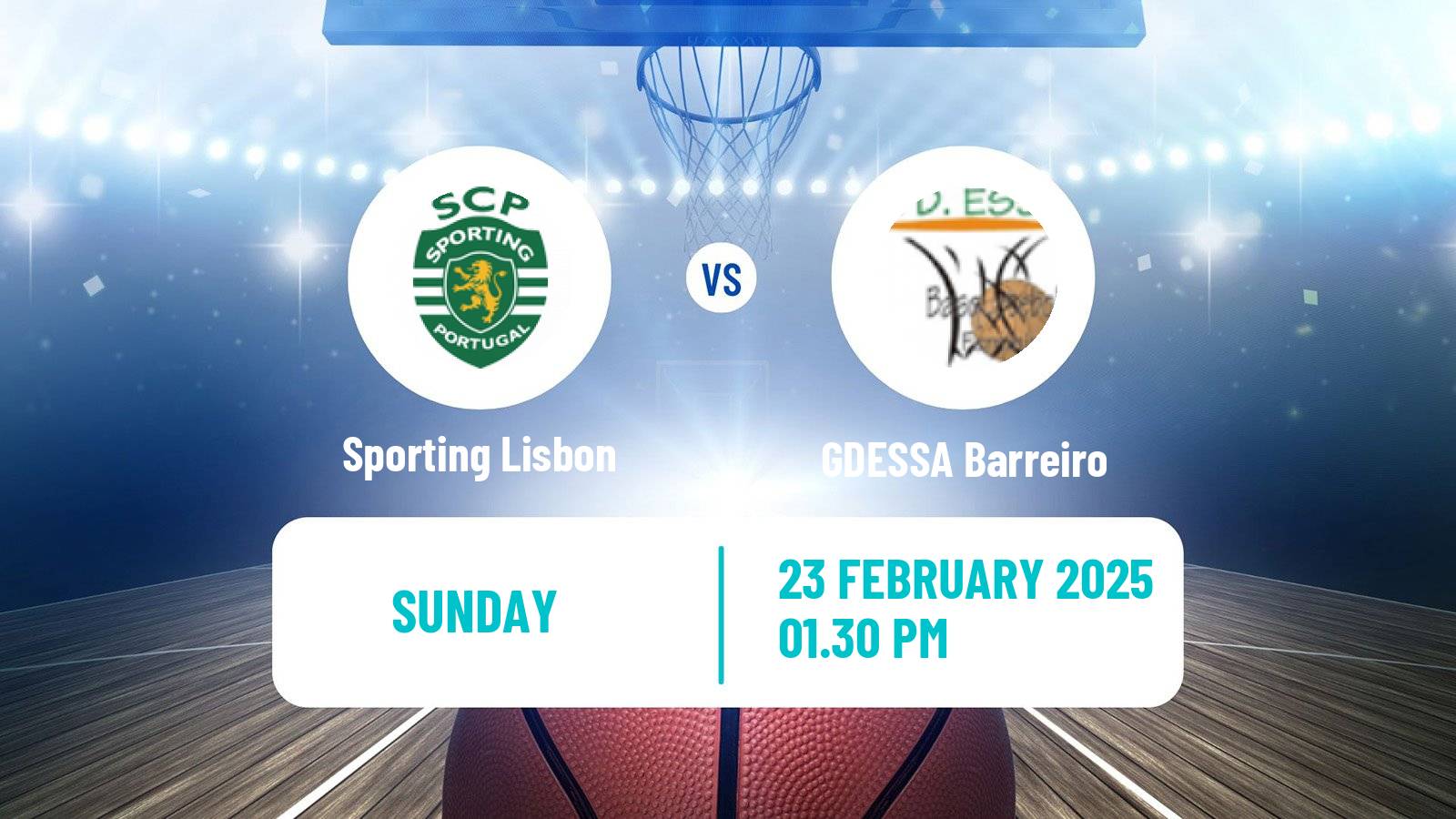 Basketball Taca de Portugal Basketball Women Sporting Lisbon - GDESSA Barreiro