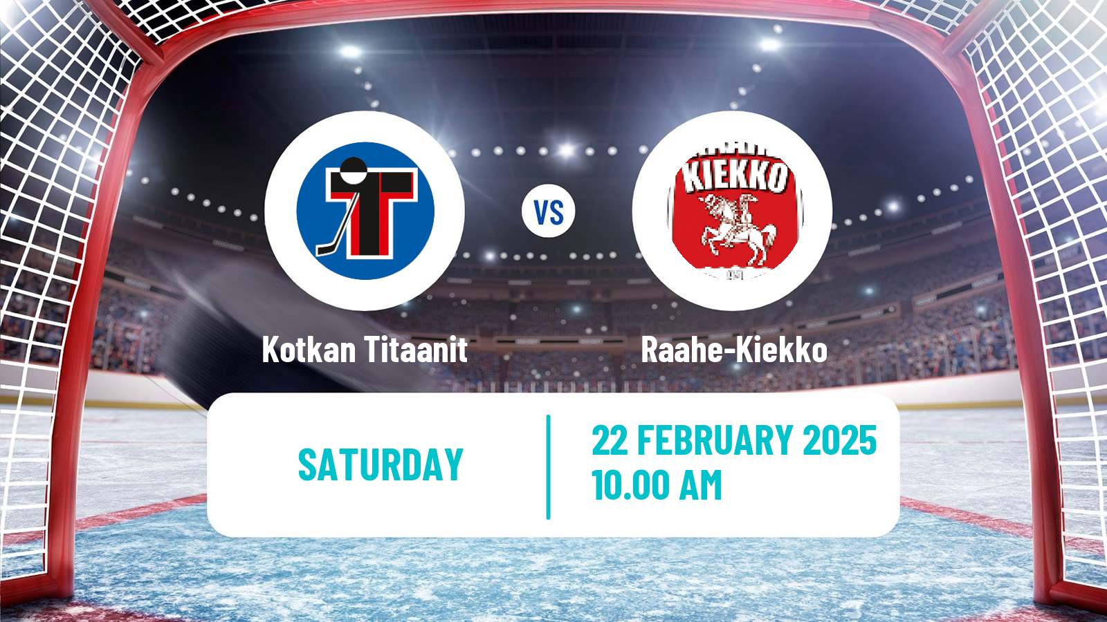 Hockey Finnish Suomi-sarja Kotkan Titaanit - Raahe-Kiekko