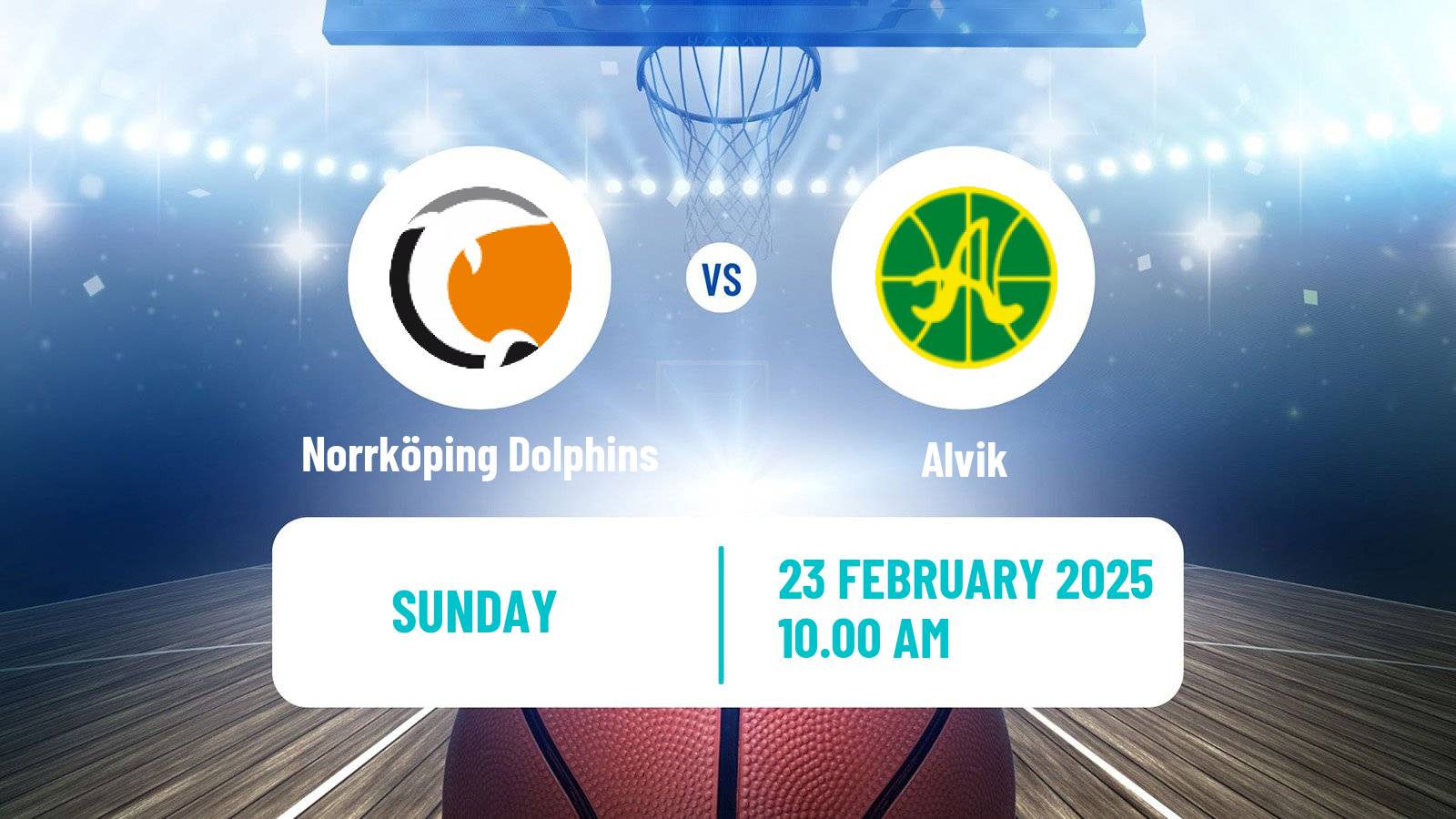 Basketball Swedish Basketligan Women Norrköping Dolphins - Alvik