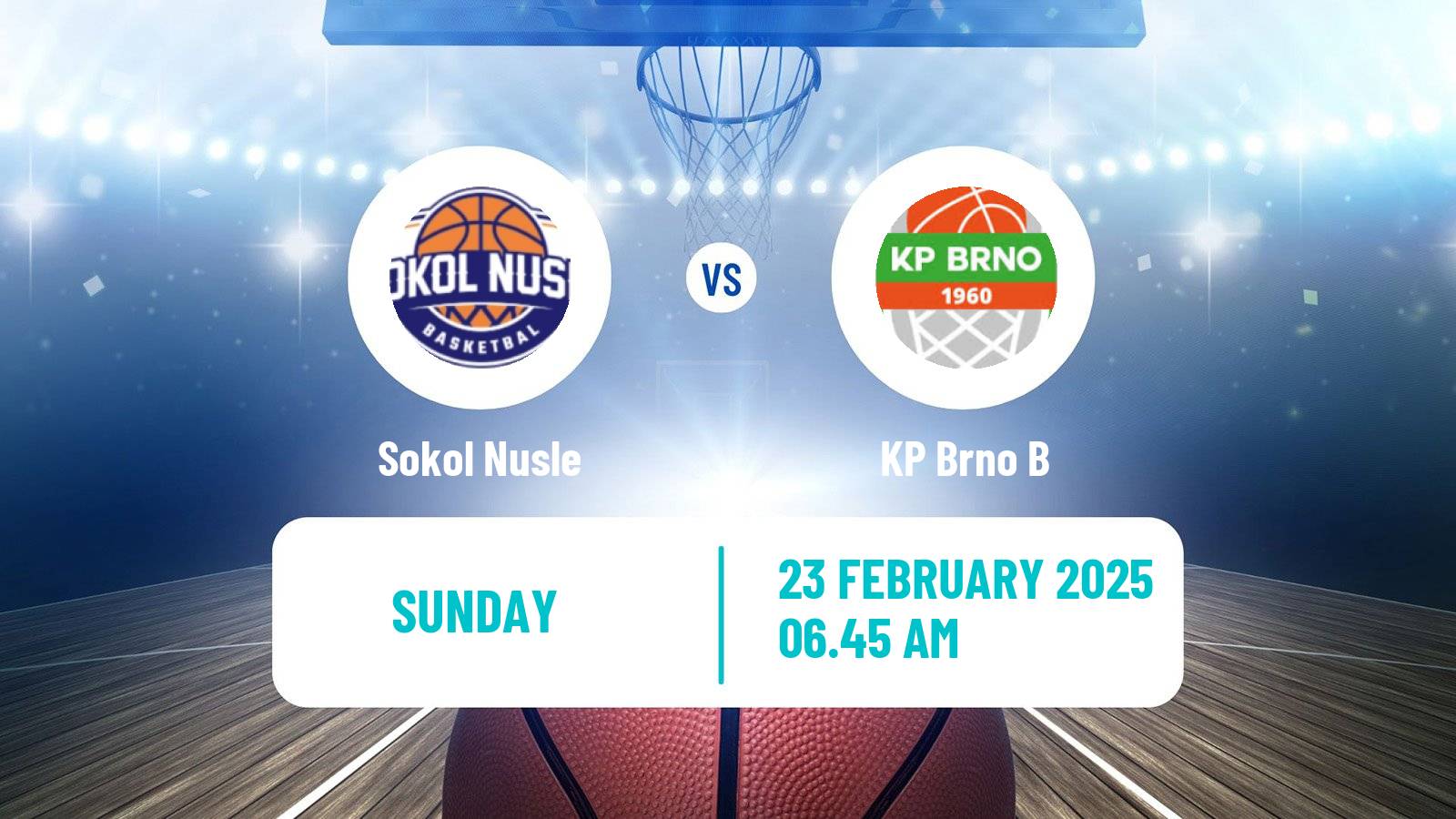 Basketball Czech 1 Liga Basketball Women Sokol Nusle - KP Brno B