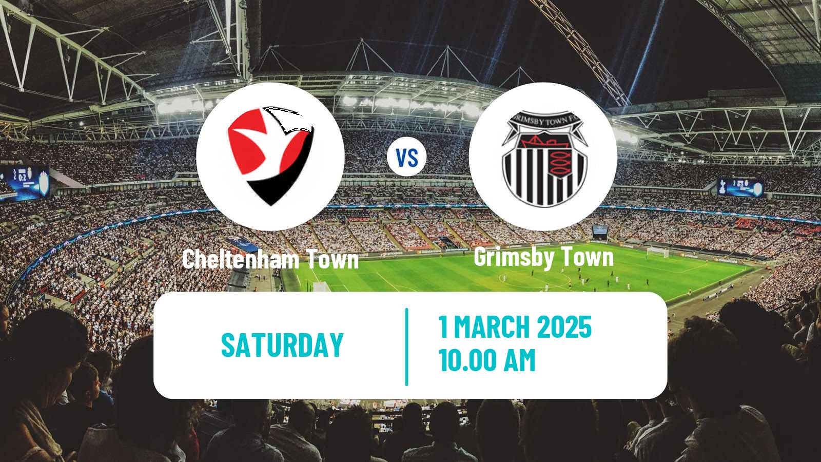 Soccer English League Two Cheltenham Town - Grimsby Town