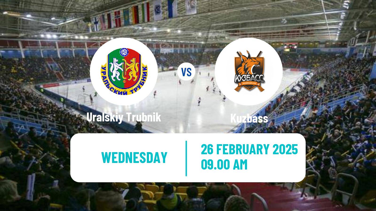 Bandy Russian Super League Bandy Uralskiy Trubnik - Kuzbass