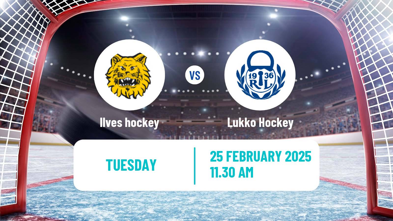 Hockey Finnish SM-liiga Ilves - Lukko