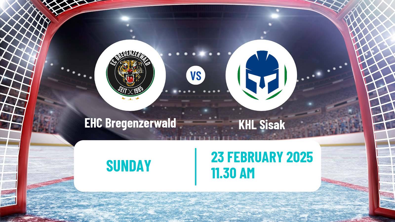 Hockey Alps Hockey League EHC Bregenzerwald - Sisak