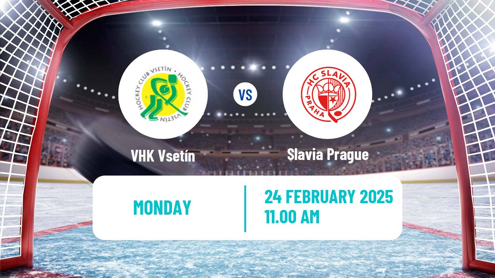 Hockey Czech Chance Liga Vsetín - Slavia Prague