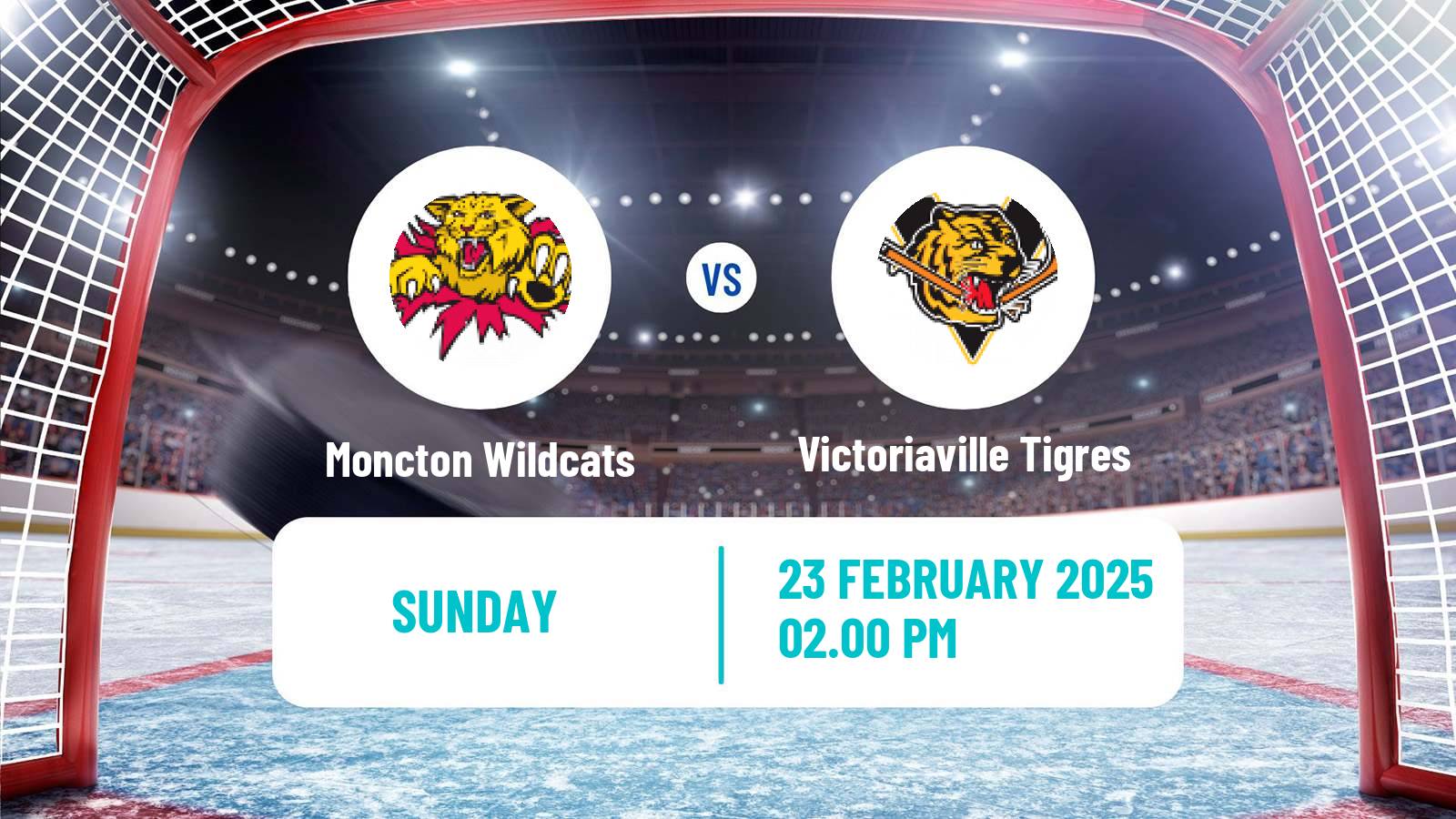 Hockey QMJHL Moncton Wildcats - Victoriaville Tigres