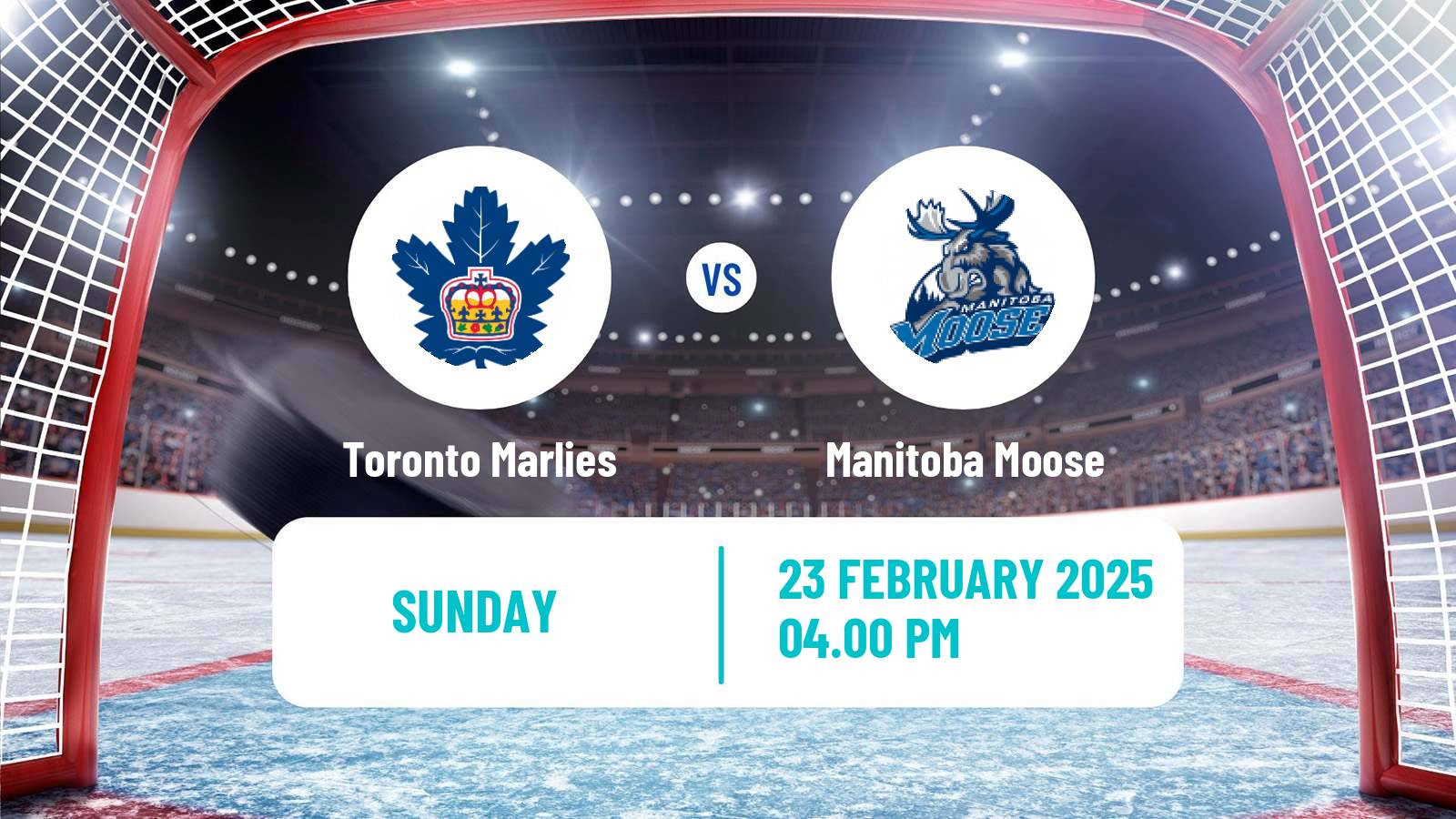 Hockey AHL Toronto Marlies - Manitoba Moose