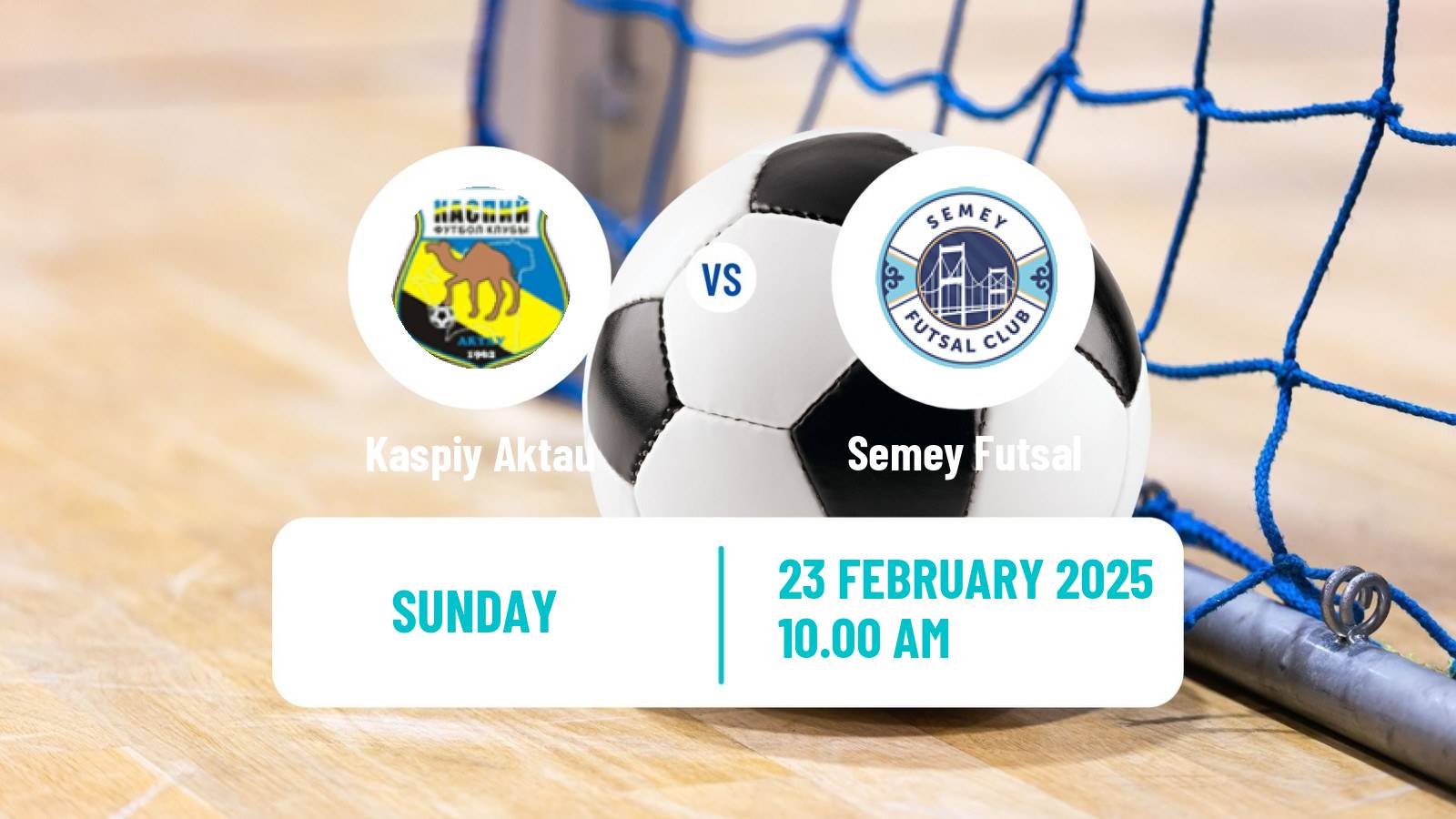 Futsal Kazakh Championship Futsal Kaspiy Aktau - Semey