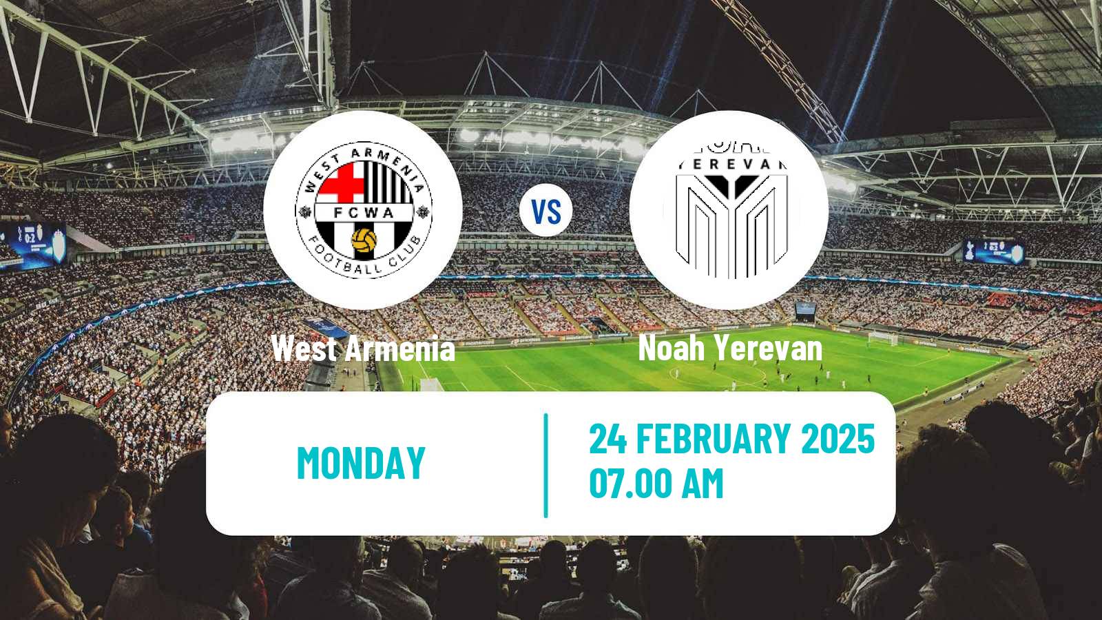 Soccer Armenian Premier League West Armenia - Noah Yerevan