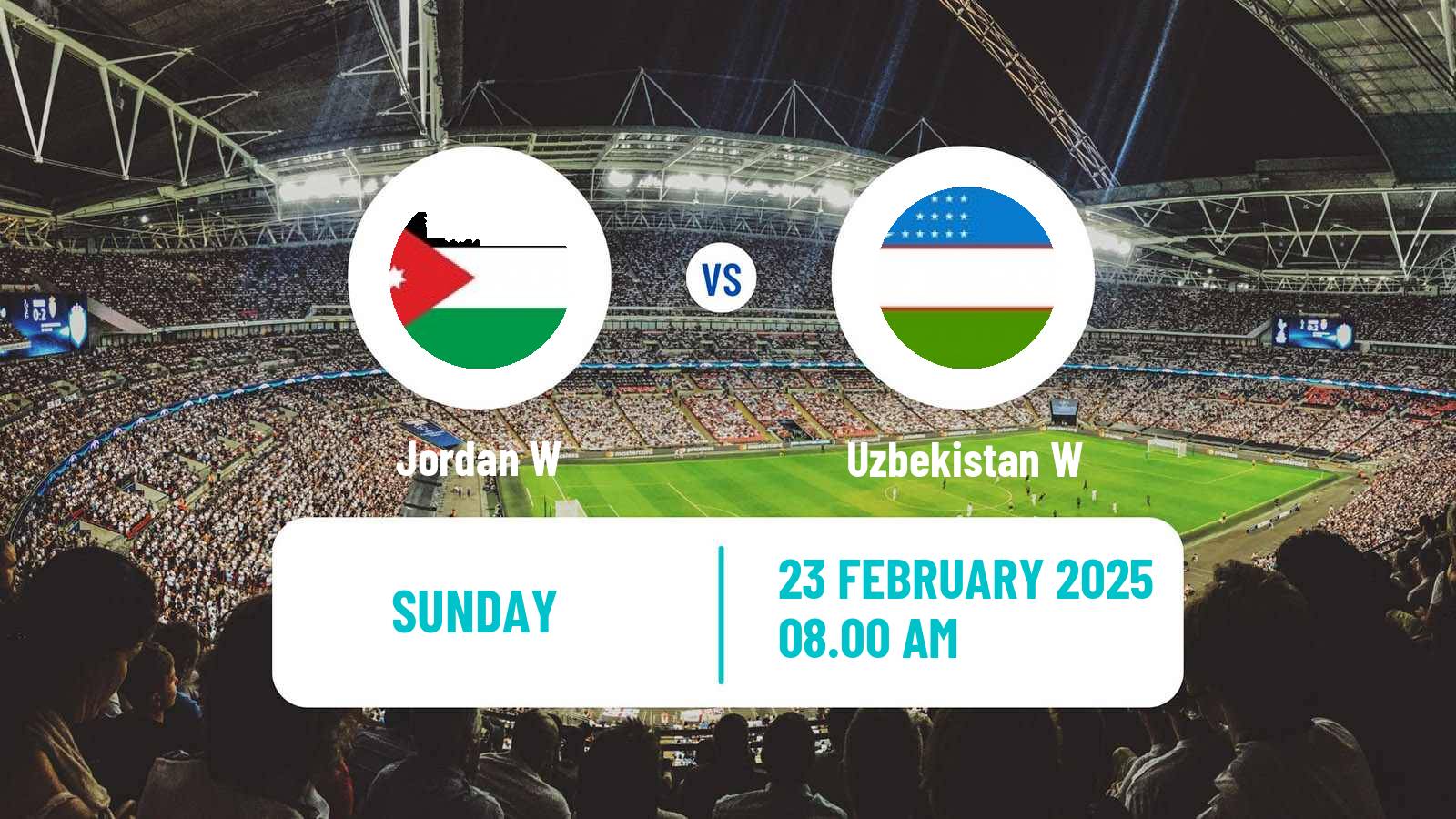 Soccer Friendly International Women Jordan W - Uzbekistan W