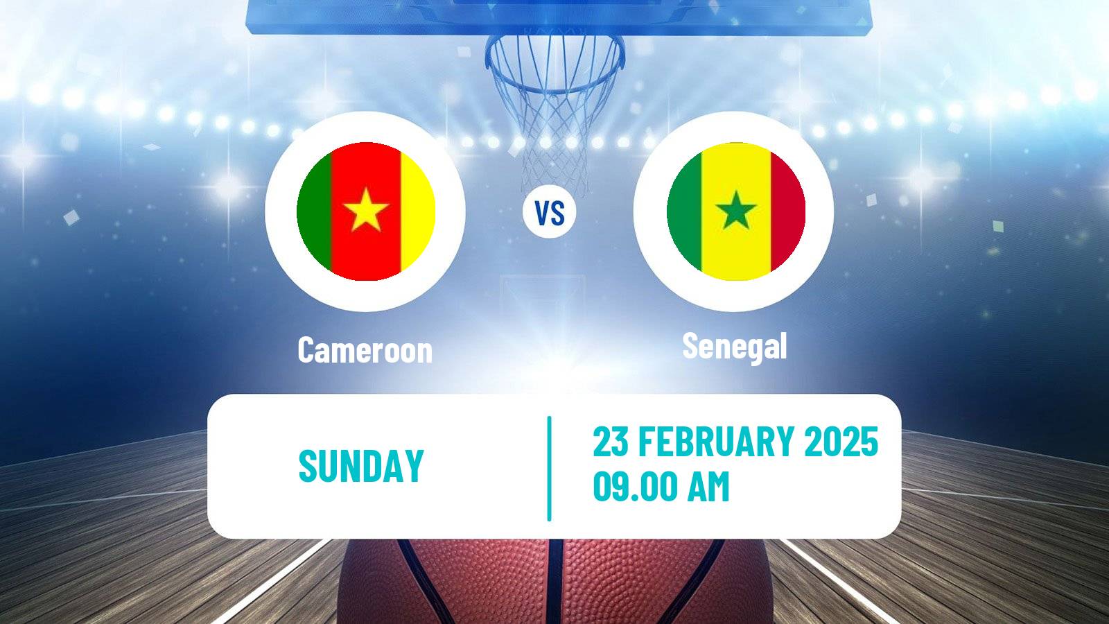 Basketball African Championship Basketball Cameroon - Senegal