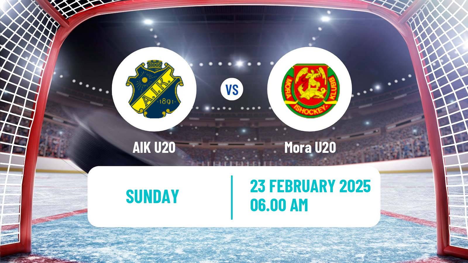 Hockey Swedish Superelit U20 Hockey AIK U20 - Mora U20