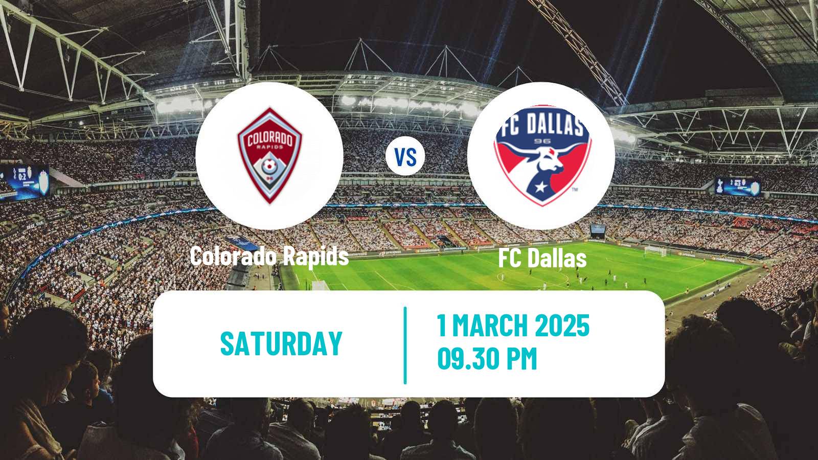 Soccer MLS Colorado Rapids - FC Dallas