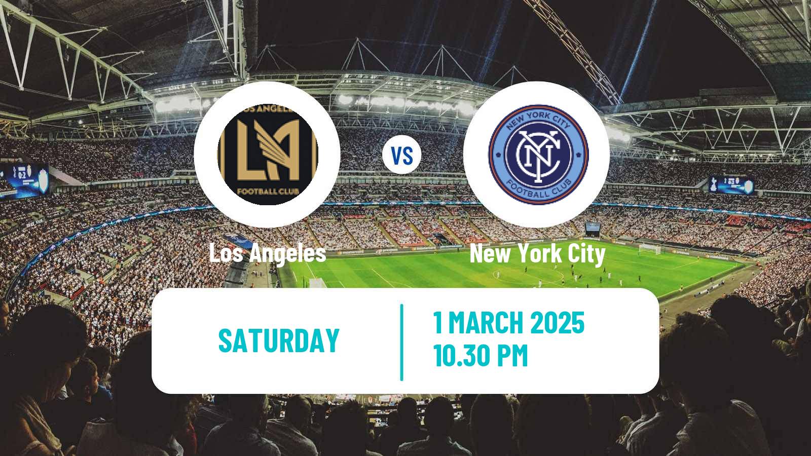 Soccer MLS Los Angeles - New York City