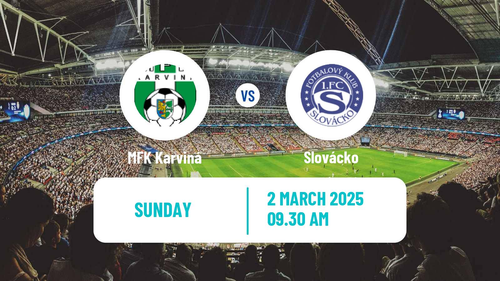 Soccer Czech 1 Liga Karviná - Slovácko