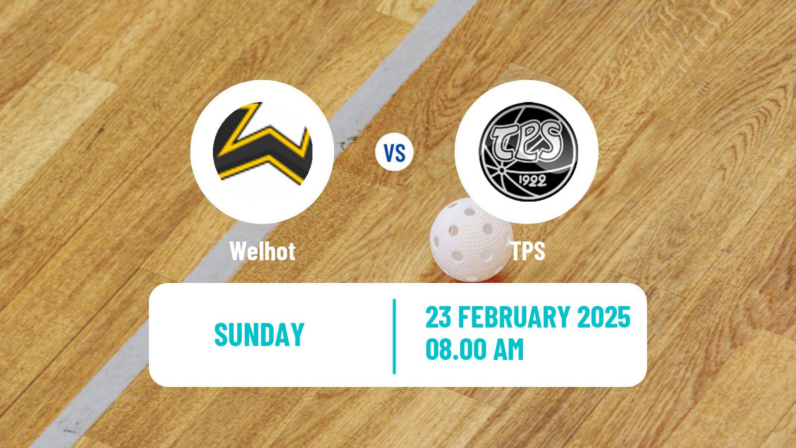 Floorball Finnish F-Liiga Women Welhot - TPS