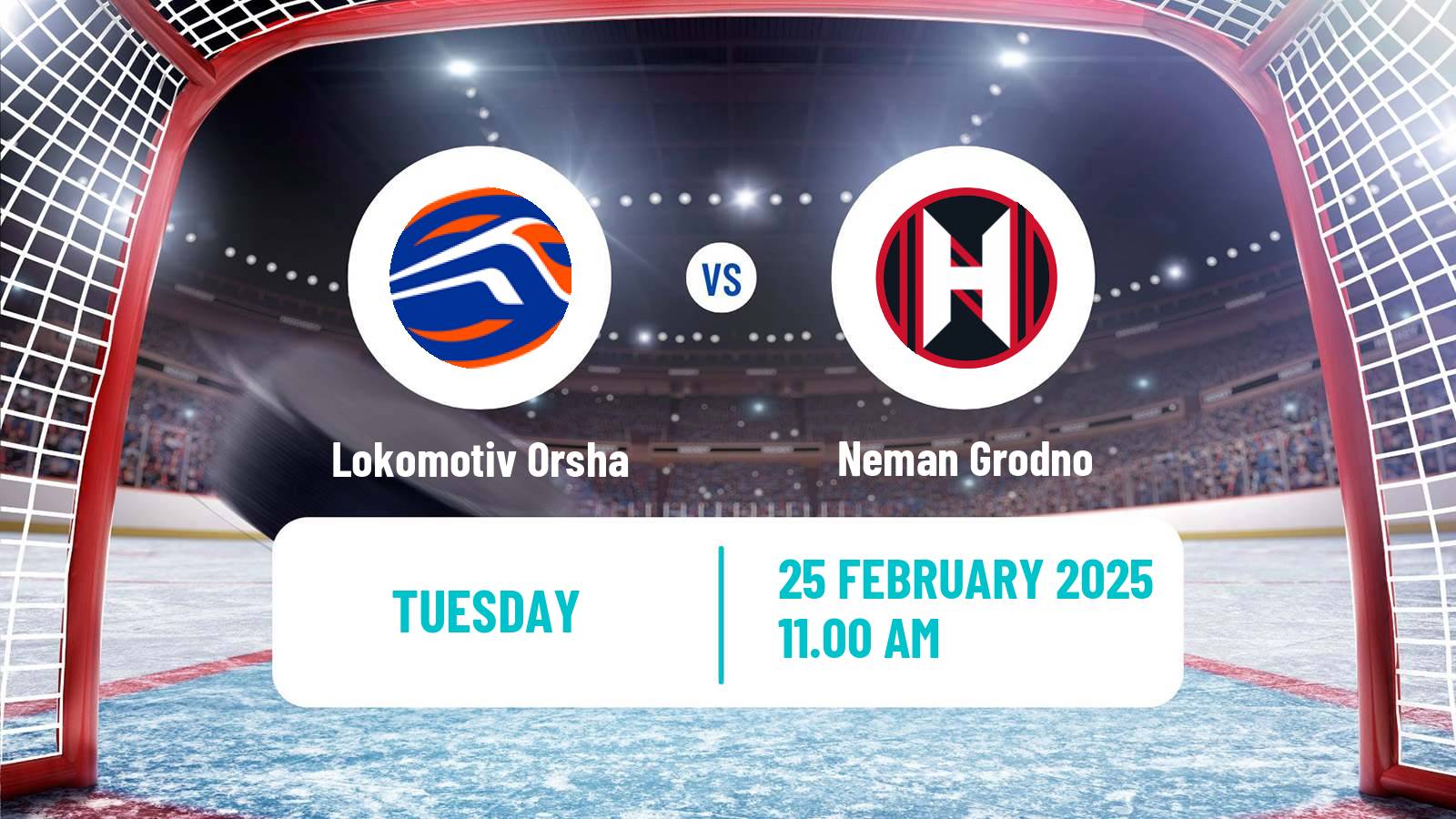 Hockey Belarusian Extraleague Lokomotiv Orsha - Neman Grodno