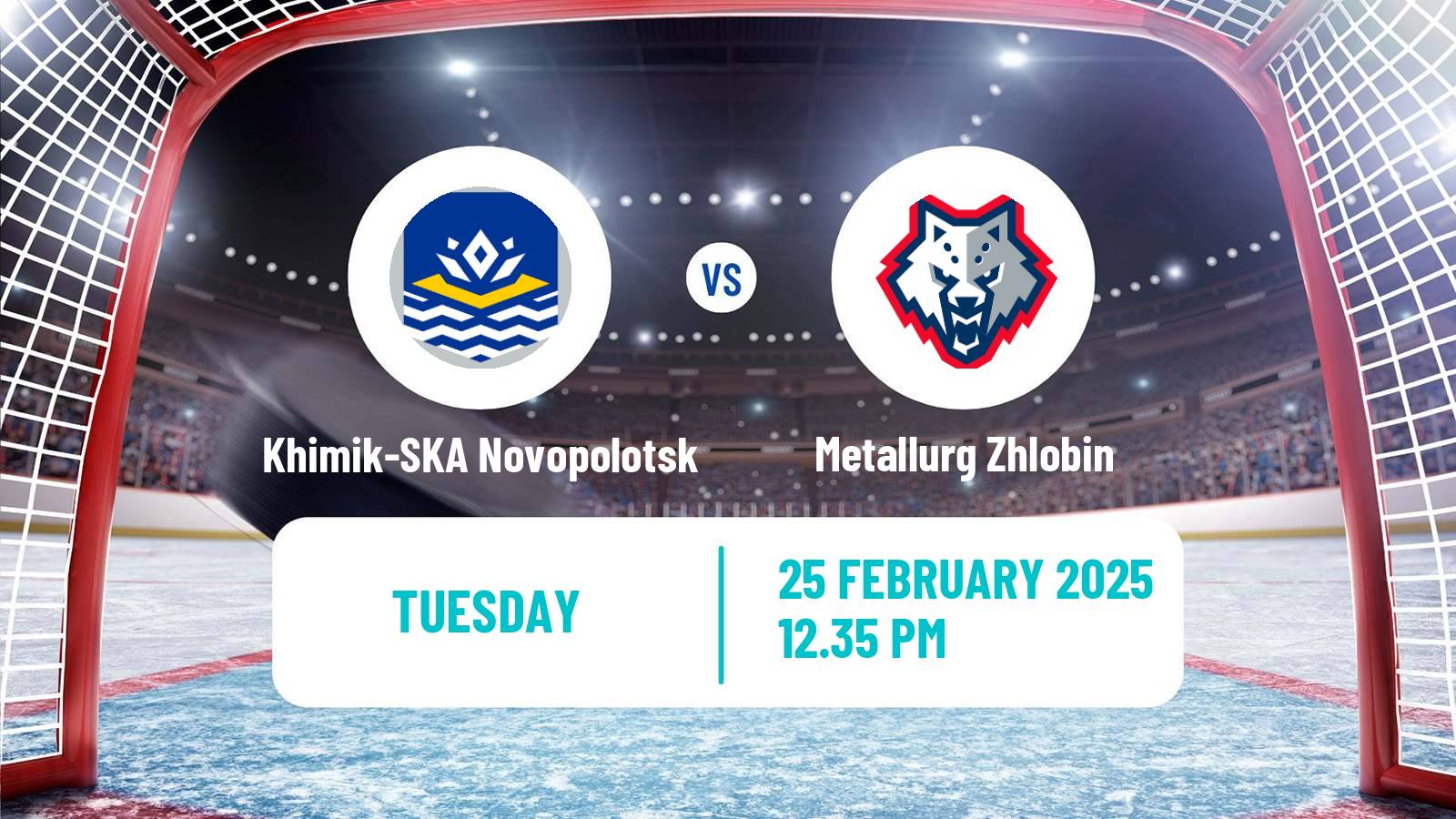 Hockey Belarusian Extraleague Khimik-SKA Novopolotsk - Metallurg Zhlobin