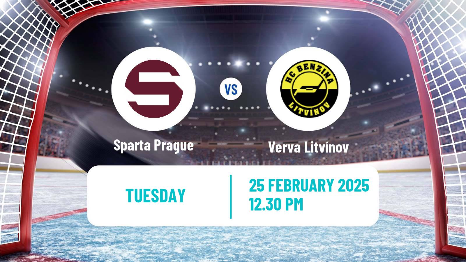 Hockey Czech Extraliga Sparta Prague - Verva Litvínov